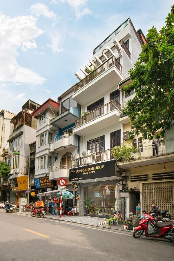 Sonata Boutique Hotel & Spa Hanoi Buitenkant foto