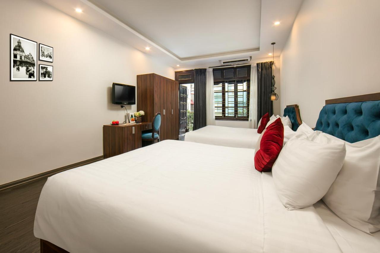 Sonata Boutique Hotel & Spa Hanoi Buitenkant foto